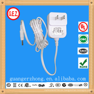 Adaptador de CA 1.2a 5v